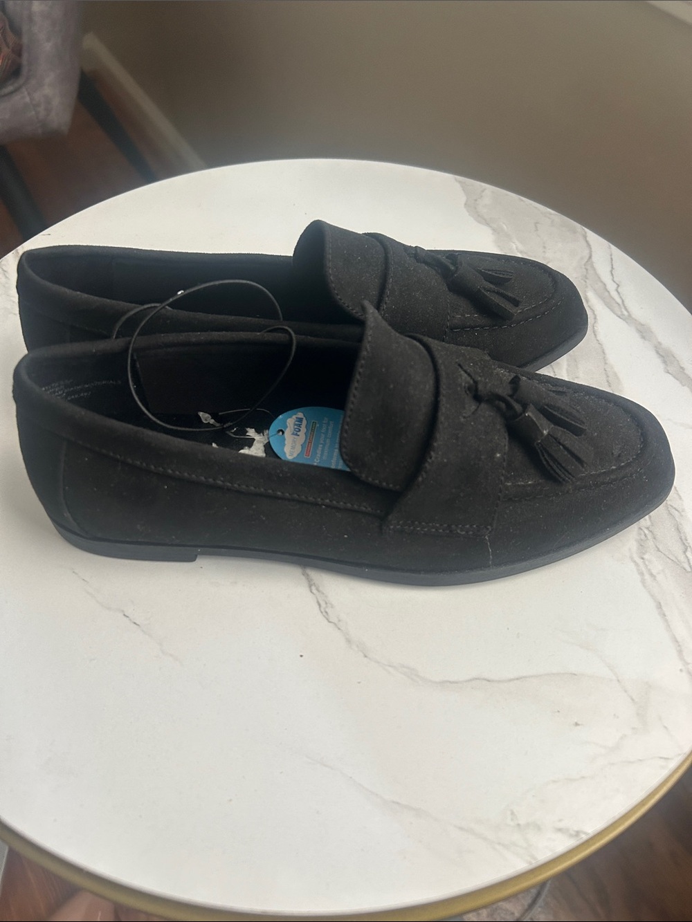 Seychelles Black Tassel Loafers for Women